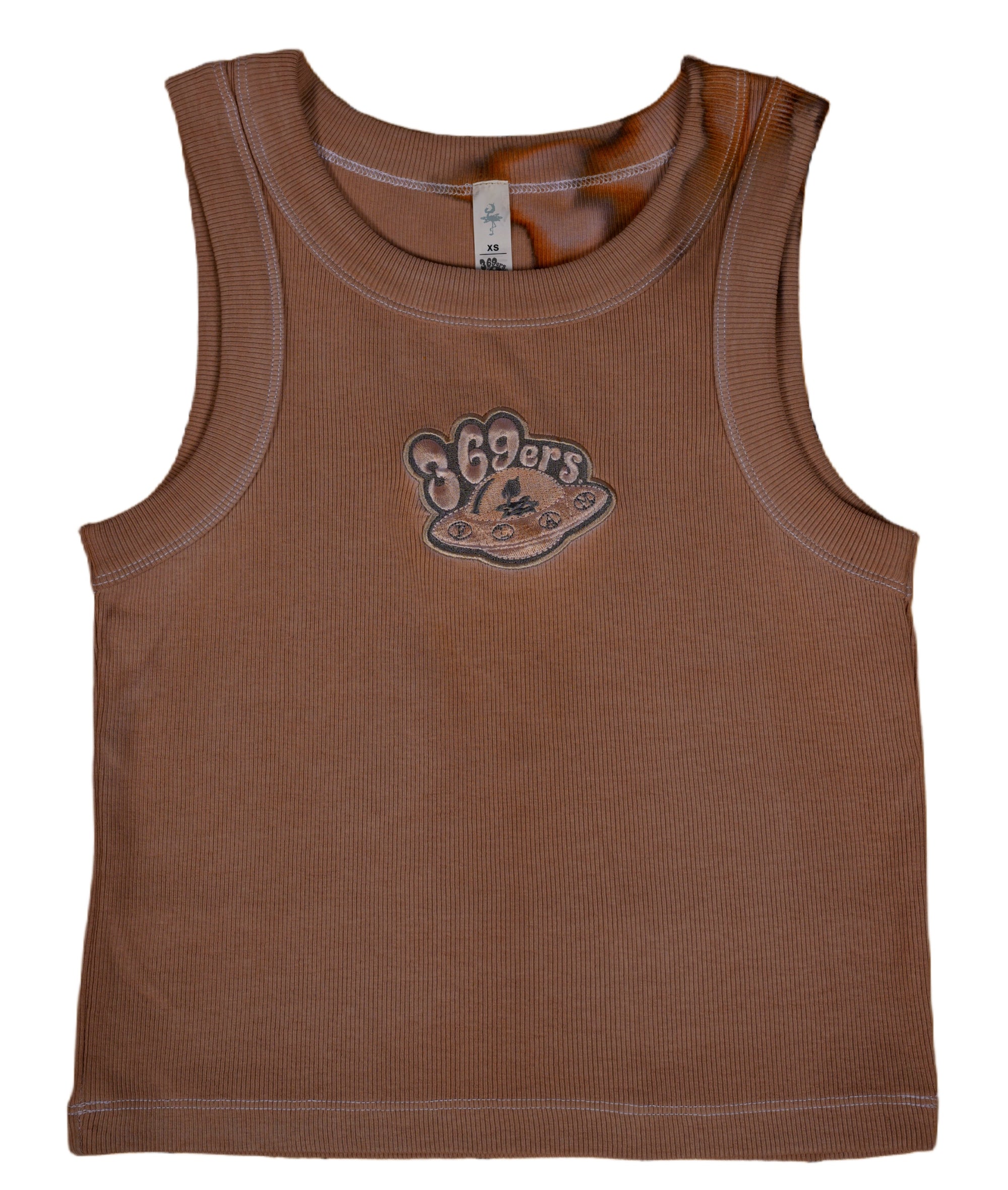 Tan Crop Top