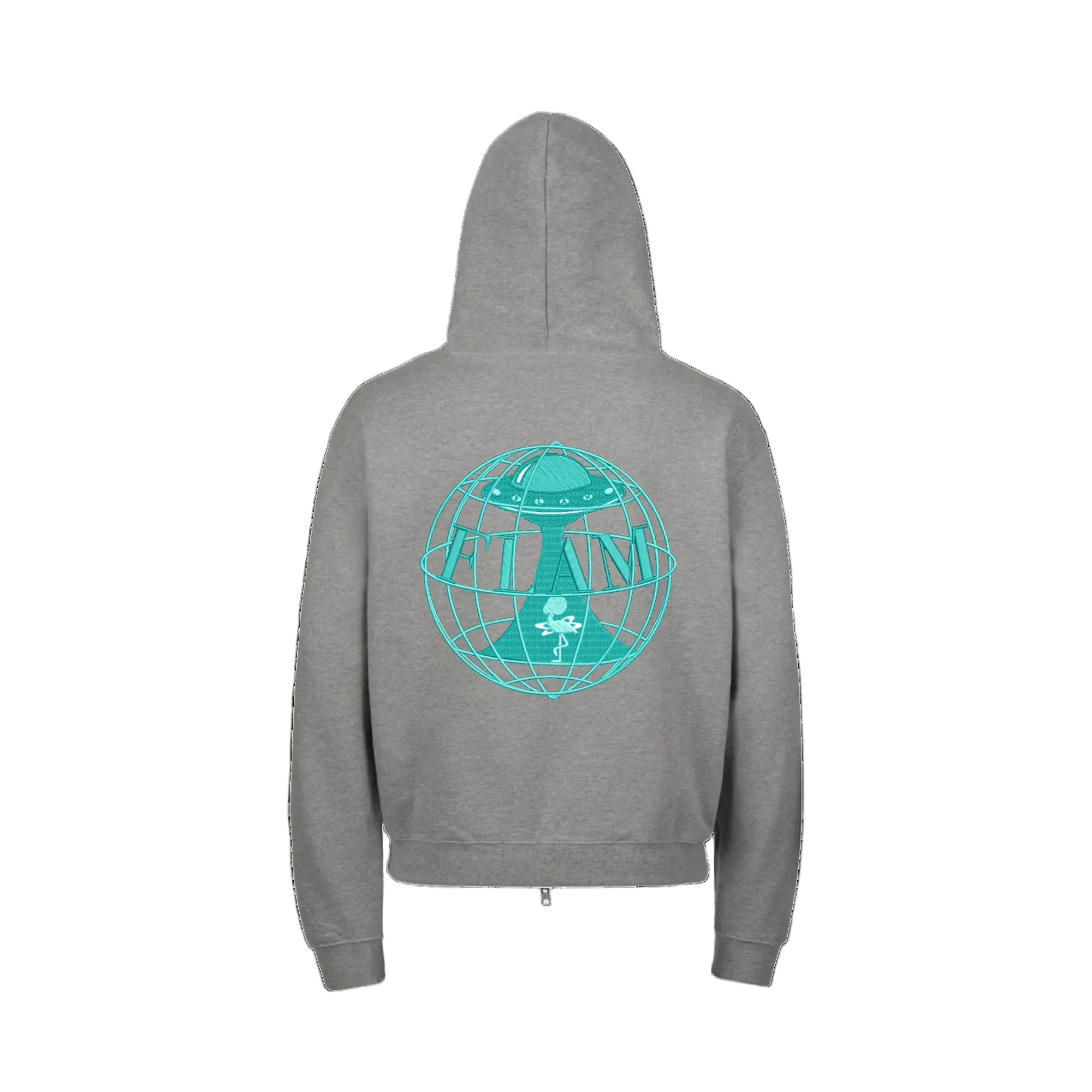 Bubble Gum Zipped FLAMWORLD Hoodie
