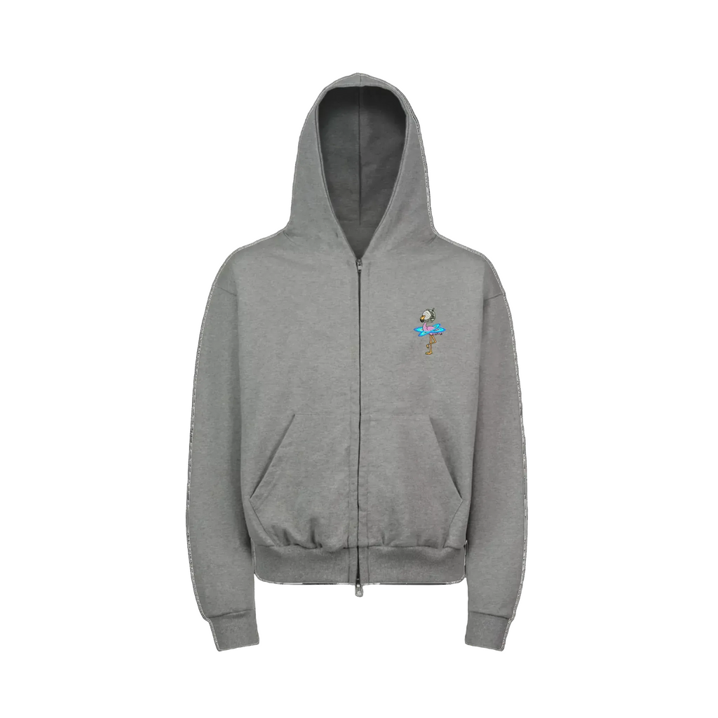 Bubble Gum Zipped FLAMWORLD Hoodie