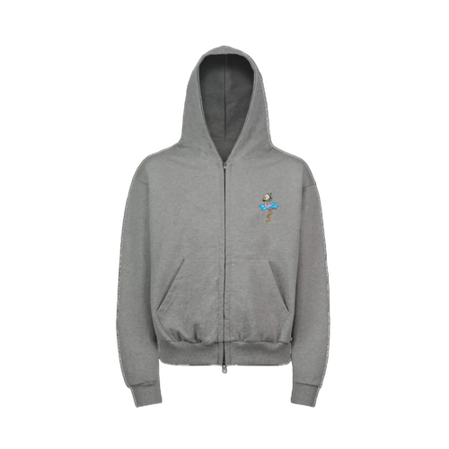 Bubble Gum Zipped FLAMWORLD Hoodie